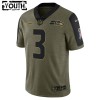 Seattle Seahawks Tröjor Russell Wilson 3 Nike 2021 Salute to Service - Barn Seattle Seahawks Tröjor Russell Wilson 3 Nike 2021 Salute to Service - Barn